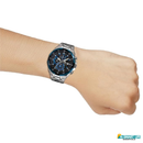 CG  -11004-11P EDI_FICE Silver Blue Dial Watch.