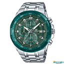 EDI_FICE X9-11012A-11P Silver Green Analog Man's Watch.
