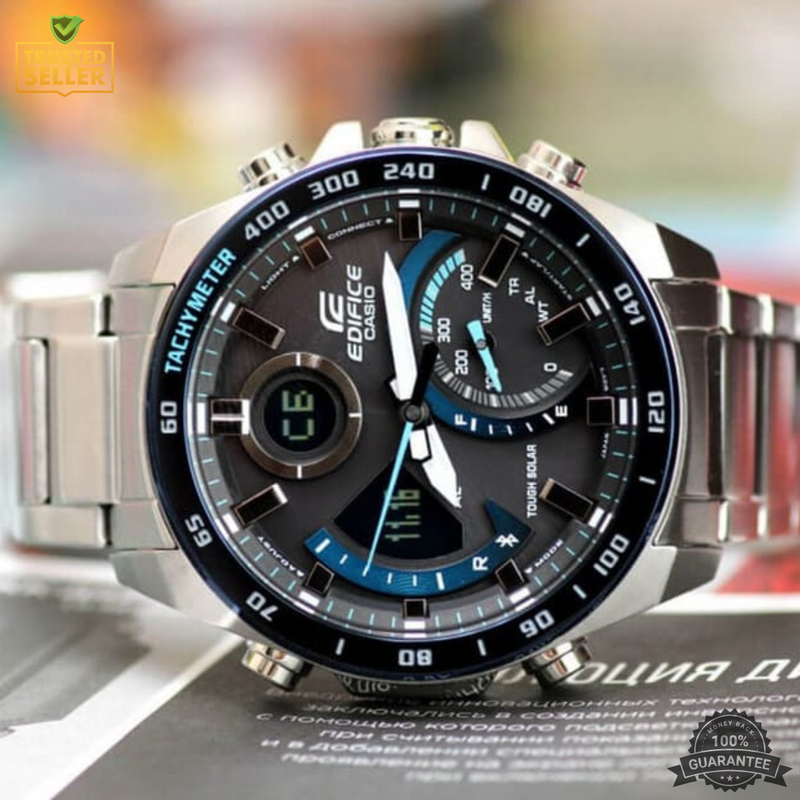 M-EDF21141 –Silver Stainless Steal Watch: