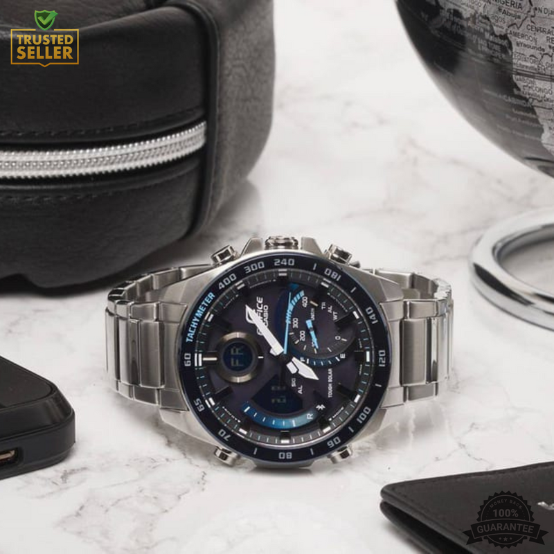 M-EDF21141 –Silver Stainless Steal Watch: