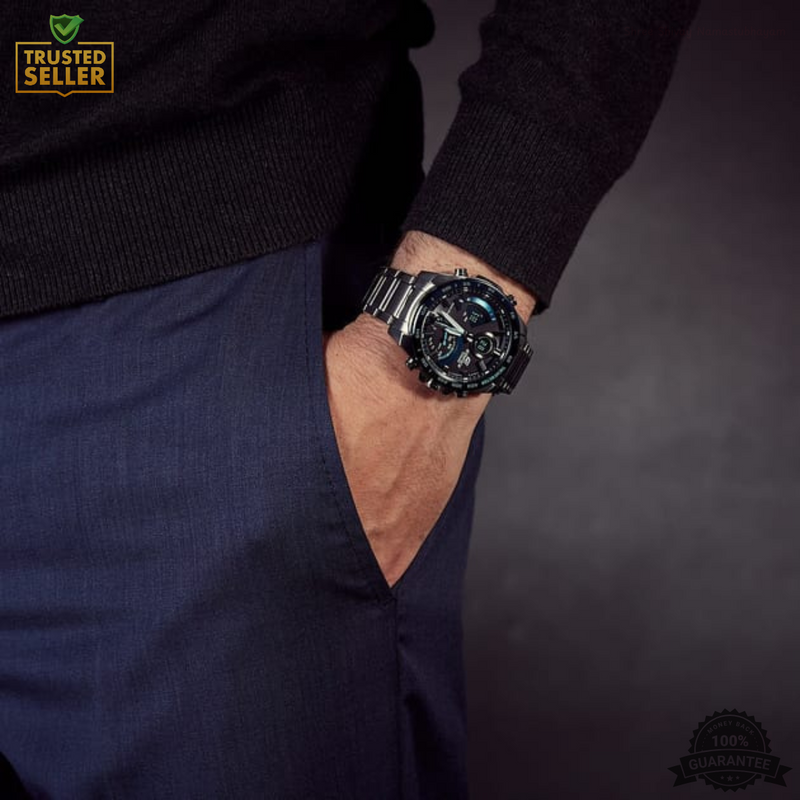M-EDF21141 –Silver Stainless Steal Watch: