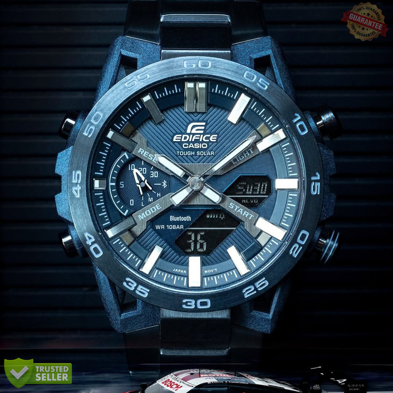 M-21 ED2110 Edifice Blue Magic Watch.
