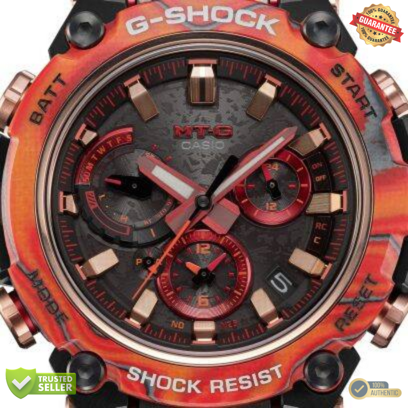 MT-G-Q1125 Redis Black Belt Watch: