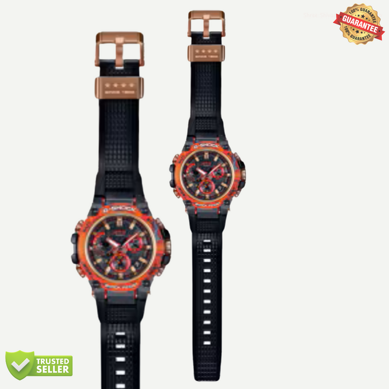 MT-G-Q1125 Redis Black Belt Watch: