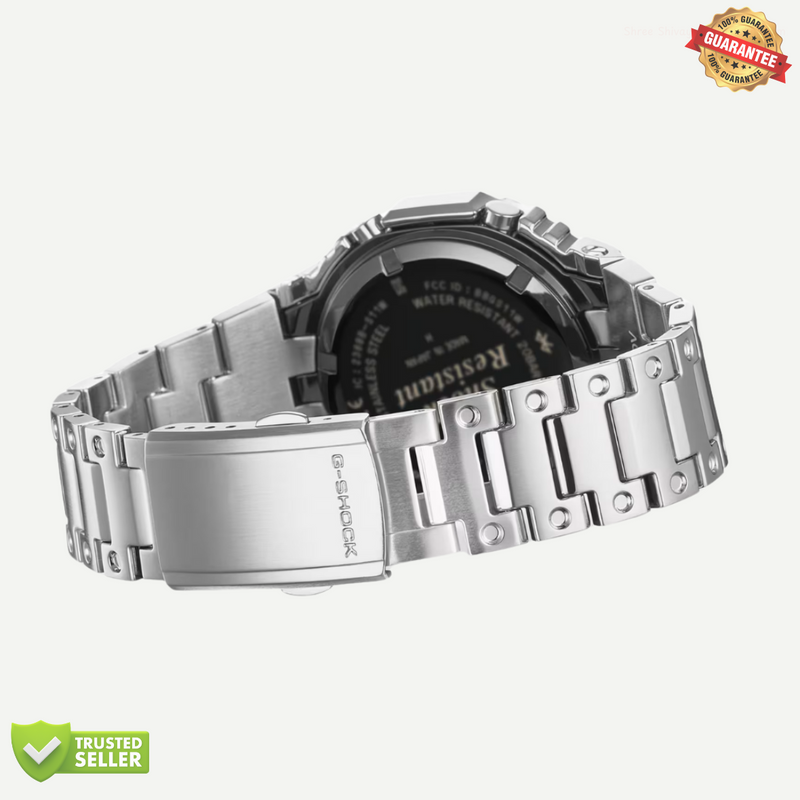 M21-11001 Stainless Steel Blue Dial Watch: