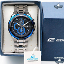 C-1A2110239 Silver Blue Dial Watch.