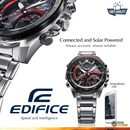 G-1A2110212 Edi_fic Silver Stainless Steal Watch.