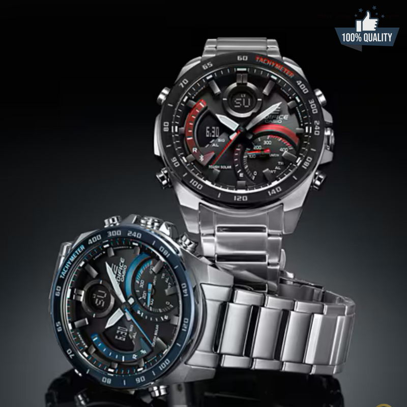 G-1A2110212 Edi_fic Silver Stainless Steal Watch.