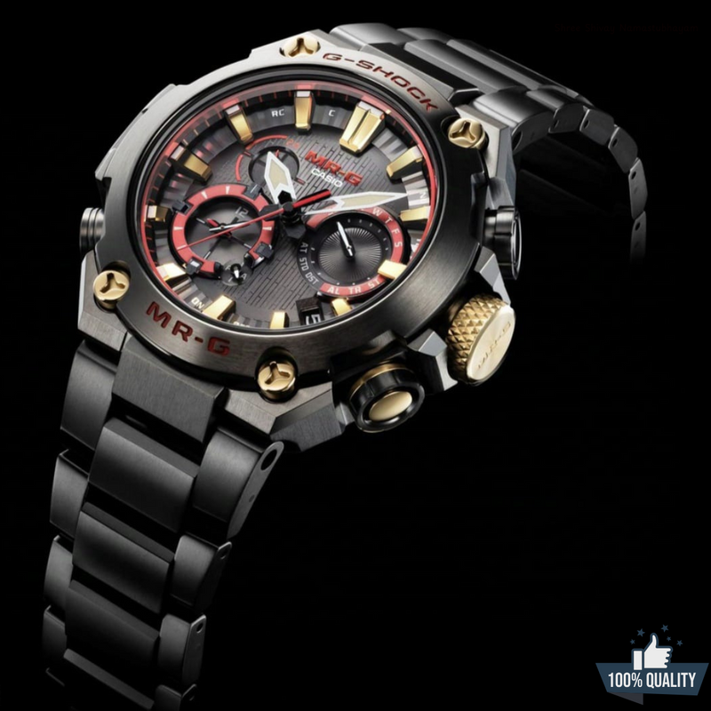 MRG-21101 Y1 Black Magic Dial Watch.