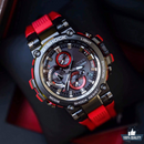 MT-215100 GT-1 Red Black Dial Watch.