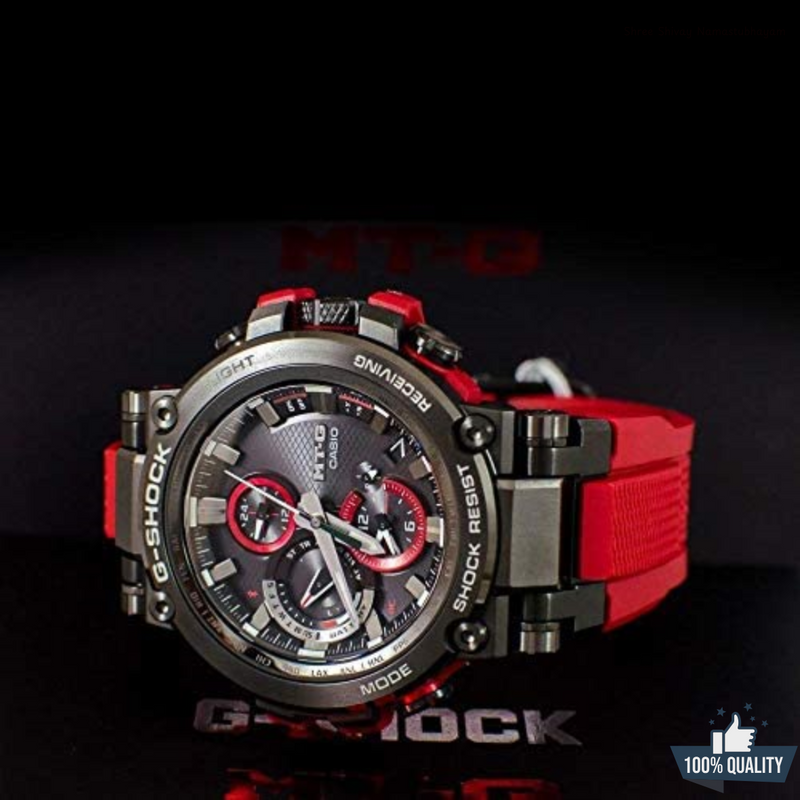 MT-215100 GT-1 Red Black Dial Watch.