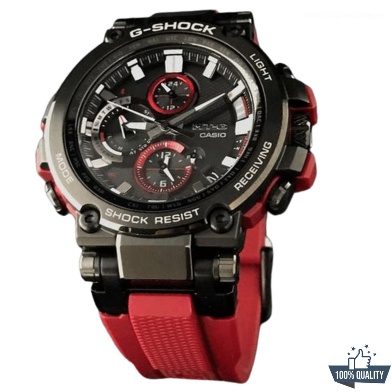 MT-215100 GT-1 Red Black Dial Watch.