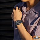 G-1A2110212 Edifice WR-110 Silver Black