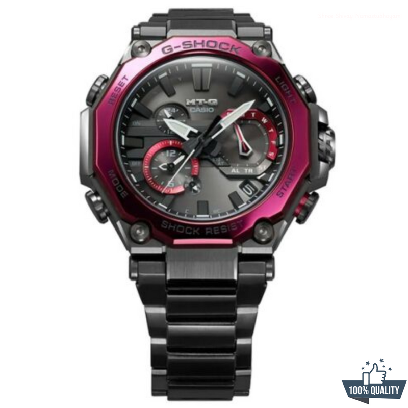 MT-GT21100 Black Purple Watch.