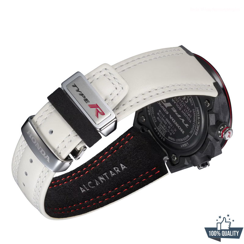 EDB-211501 Edifice White Honda Racing Watch.