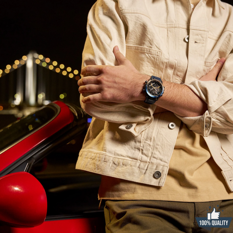 EC-2114512 Edifice Blue Honda Racing Watch.