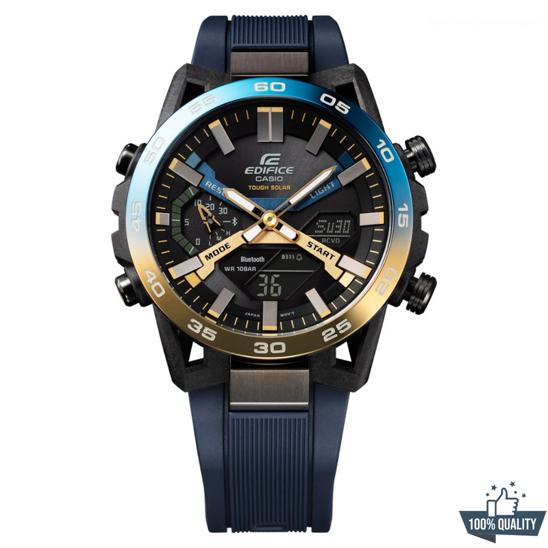 EC-2114512 Edifice Blue Honda Racing Watch.