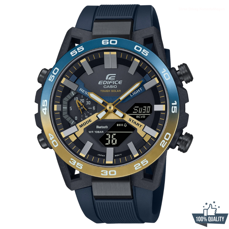 EC-2114512 Edifice Blue Honda Racing Watch.
