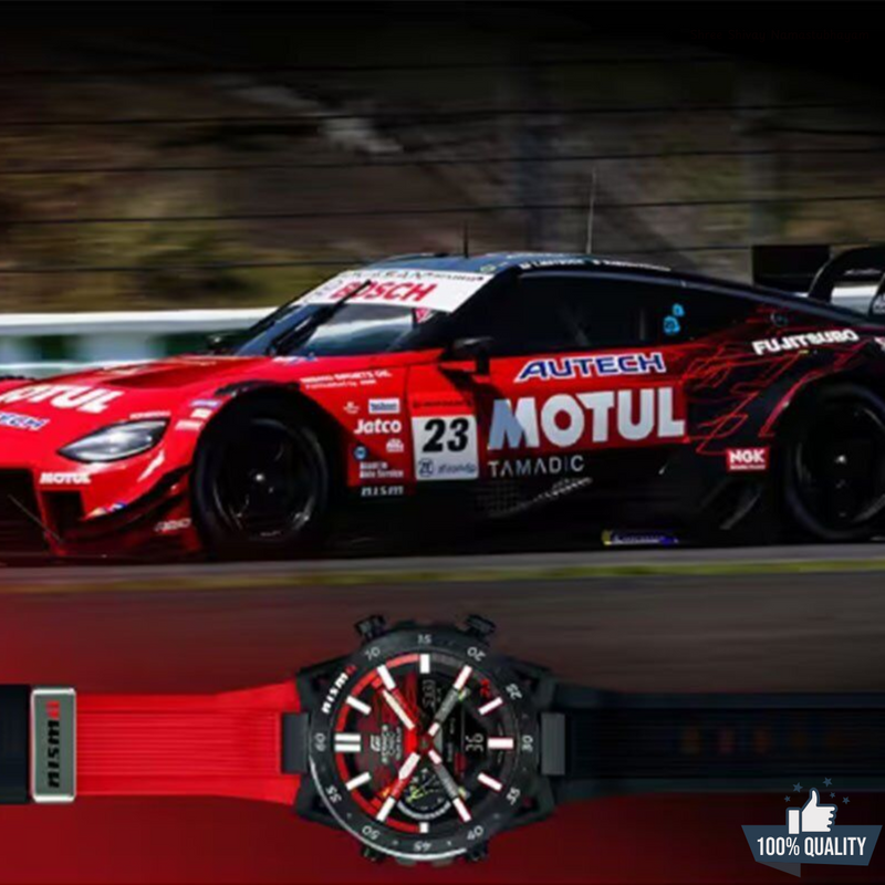 ECB-T21100  Edifice SOS Red Honda Watch.