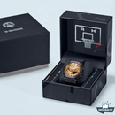 G-210012 Premium Black Golden Watch.