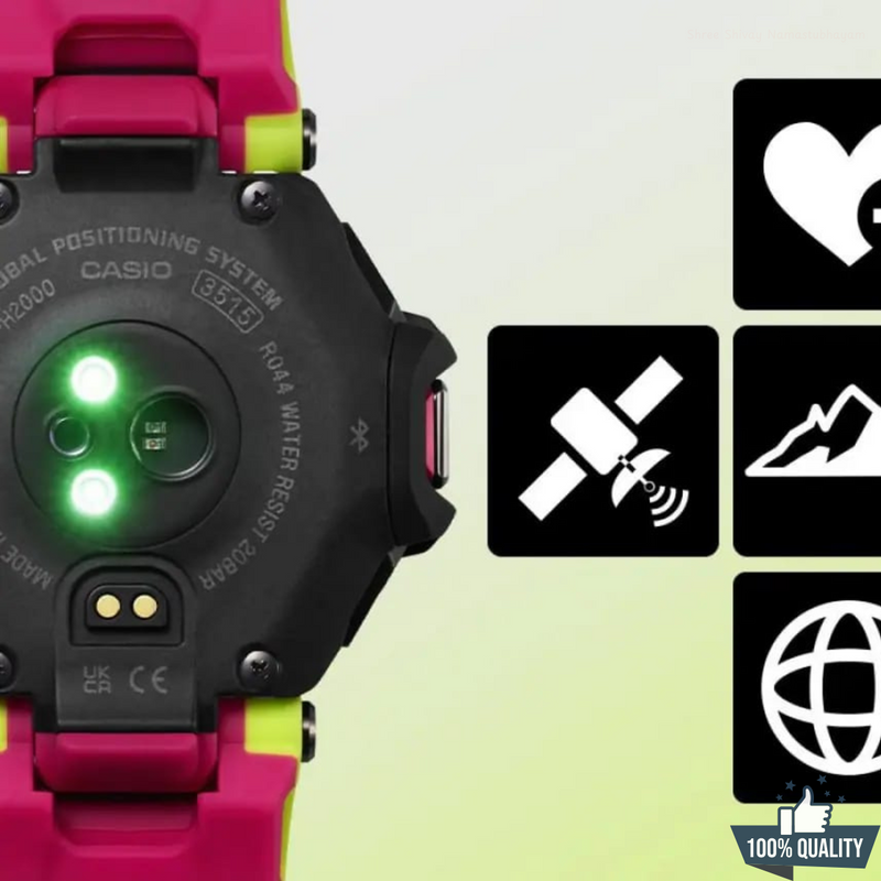 GR-Y1221100 G-Squad Red/Green Watch.